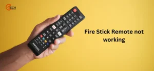 Fire Stick Remote not working